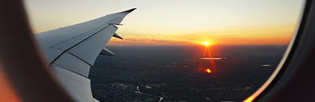By Airplane